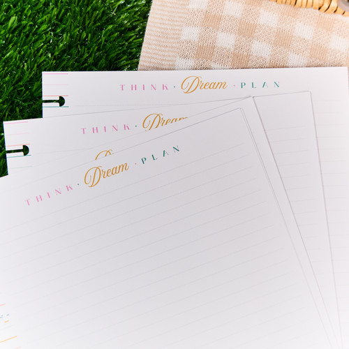 4 Pack - Happy Planner Classic Fill Paper-Squad Goals - 5A003GVL-1HBXS
