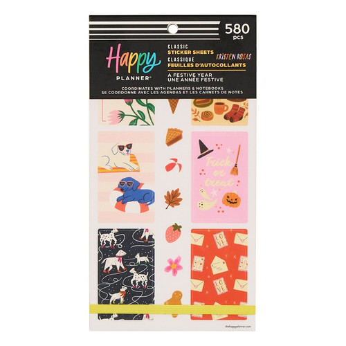 3 Pack - Happy Planner Sticker Value Pack 30/Sheets-A Festive Year - 5A003GVY-1HBZ6 - 673807641778
