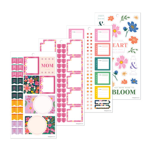 3 Pack - Happy Planner Sticker Value Pack 30/Sheets-Golden Garden - 5A003GXL-1HBYS