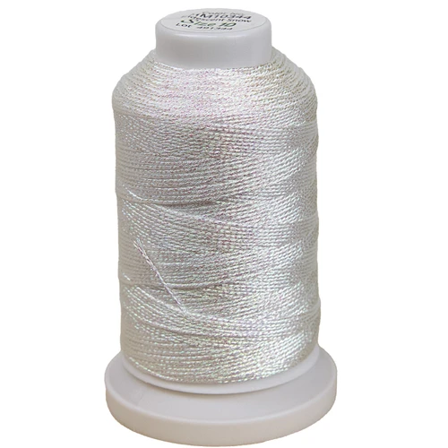 10 Pack - Handy Hands Liz Metallic Thread Cone Size 10 -Iridescent Snow - 5A0031ZR-1H3MC