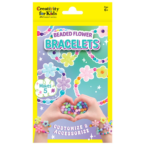 6 Pack - Creativity For Kids Mini Kit -Beaded Flower - 5A003J8H-1HDH1 - 092633325186