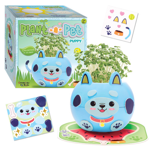 6 Pack - Creativity for Kids Plant-a-Pet Kit-Puppy - 5A0029Z0-1GDDL