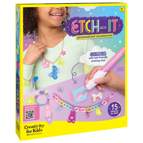 6 Pack - Creativity For Kids Etch-It-Personalized Accessories - 5A003J8F-1HDH5