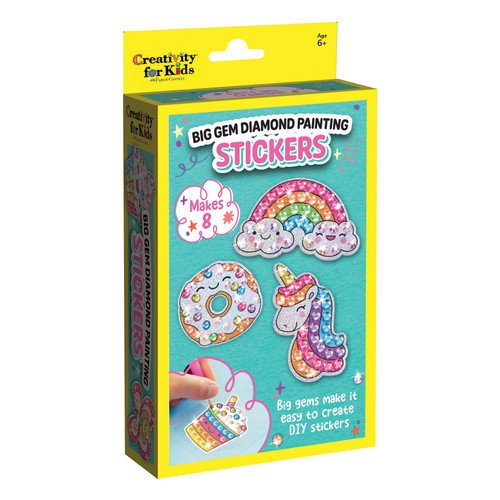 6 Pack - Creativity for Kids Big Gem Diamond Painting-Stickers - 5A0029YS-1GDF2 - 092633320655