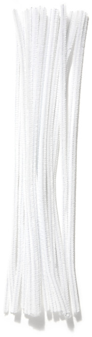 12 Pack - CousinDIY Chenille Stems 6mmx12" 25/Pkg-White - 5A002F7W-00468
