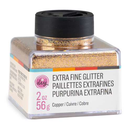 4 Pack - CousinDIY Glitter Stacker 2oz-Copper - 5A002XQ8-5133