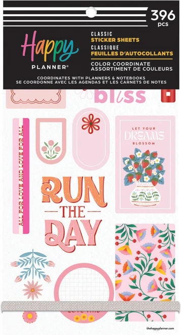 3 Pack - Happy Planner Sticker Value Pack 30/Sheets-Coordinated Colors - 5A002X61-1GY31 - 673807696518