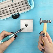 6 Pack - CousinDIY Stamp & Go Steel Stamping Block-Silver - 34708703