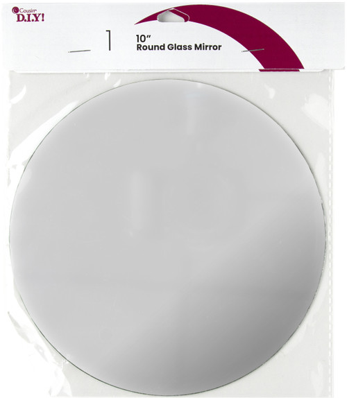 9 Pack - CousinDIY Round Glass Mirror-10" - 40000659 - 191648095142