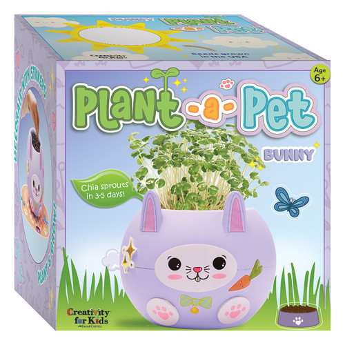 6 Pack - Creativity for Kids Plant-a-Pet Kit-Bunny - 5A0029Z0-1GDF9 - 092633320600