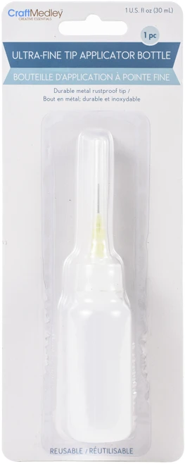 12 Pack - Craft Medley Ultra Fine-Liner Applicator Bottle 30ml-Empty - PB224 - 775749244441