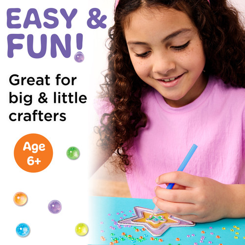 6 Pack - Creativity for Kids Bubble Gems(TM) Super Sticker Kit-Star - 5A0029YW-1GDDQ