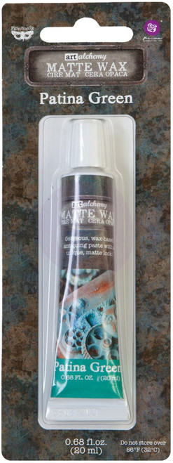 6 Pack - Finnabair Art Alchemy Matte Wax .68 Fluid Ounce-Patina Green - AAMWP-67864 - 655350967864