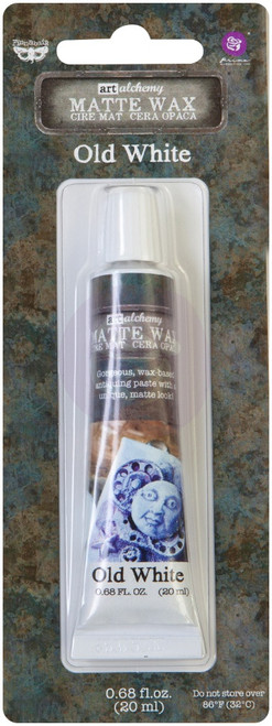 6 Pack - Finnabair Art Alchemy Matte Wax .68 Fluid Ounce-Old White - AAMWP-67857 - 655350967857
