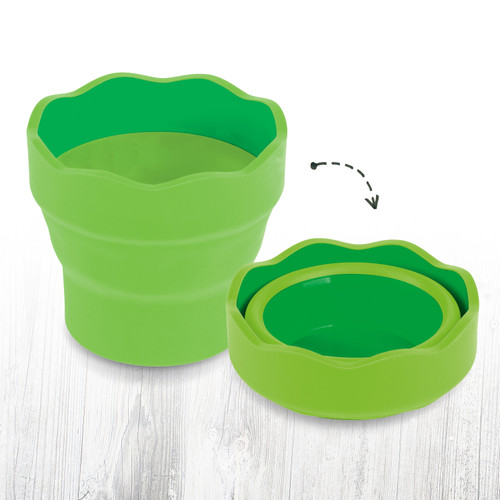 3 Pack - Creative Studio Mix & Match Collapsible Water Cup-Green - 770310 - 092633806012