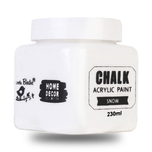 6 Pack - Little Birdie Home Decor Chalk Paint-Snow - CR96185