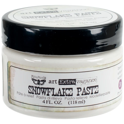 6 Pack - Finnabair Art Extravagance Snowflake Paste 4oz-4oz - 962906 - 655350962906