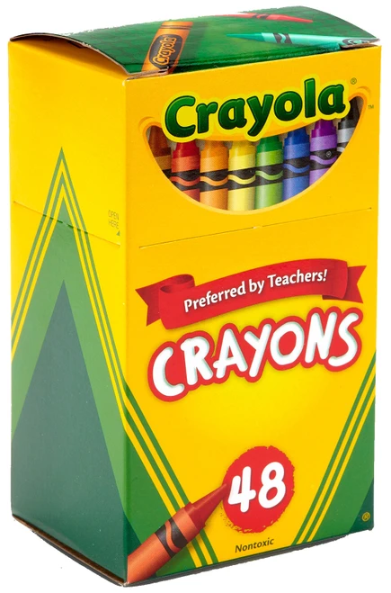 6 Pack - Crayola Crayons-48/Pkg - 52-0048