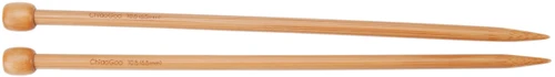 6 Pack - ChiaoGoo Single Point Dark Patina Knitting Needles 13"-Size 7/4.5mm - 1033-7 - 0812208021790