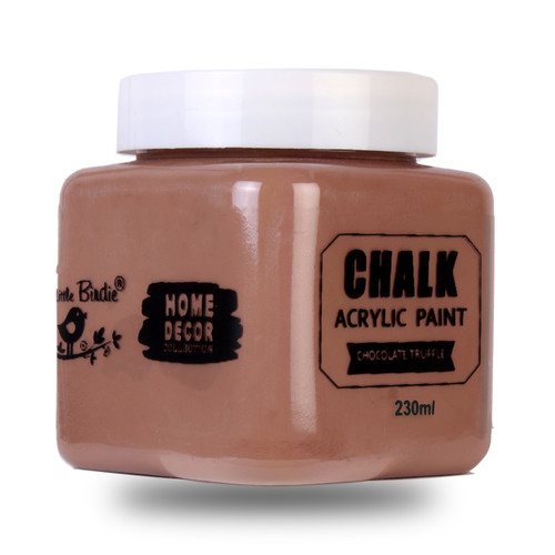 6 Pack - Little Birdie Home Decor Chalk Paint-Chocolate Truffle - CR96194