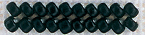 12 Pack - Mill Hill Frosted Glass Seed Beads 2.5mm 4.25g-Black - GFB-62014 - 098063620143