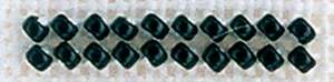 12 Pack - Mill Hill Petite Glass Seed Beads 2mm 1.6g-Black - PGBD-42014 - 098063420149