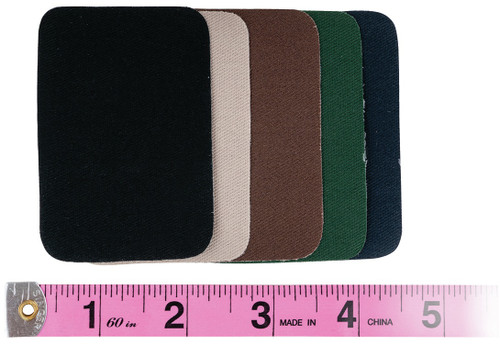 12 Pack - SINGER Iron-On Patches 2"X3" 10/Pkg-Dark Assortment - 00091
