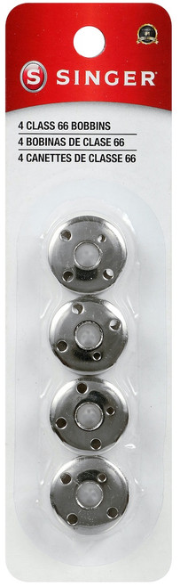 12 Pack - SINGER Metal Class 66 Bobbins-4/Pkg - 2139 - 075691021399