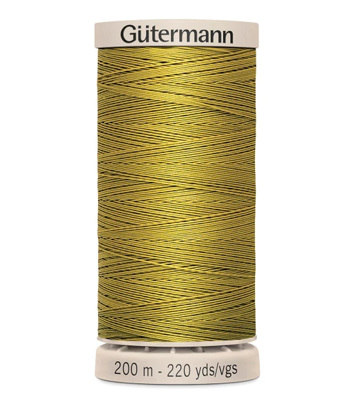6 Pack - Gutermann Quilting Thread 220yd-Old Gold - 201Q-956 - 077780014046