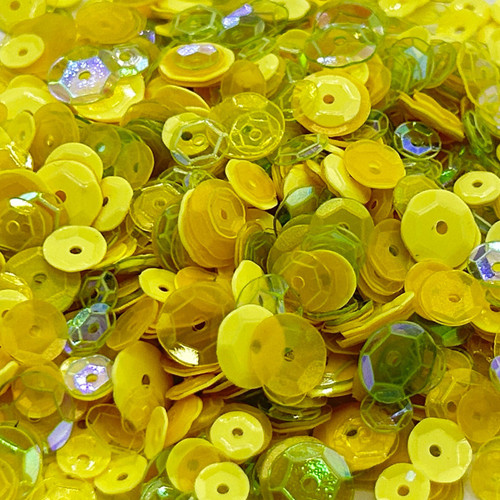 10 Pack - Lawn Fawn Fundamentals Sequin Mix-Sunshine- 78, 1709, A010, B21 - 5A003VBP-1HR4G - 783385668132