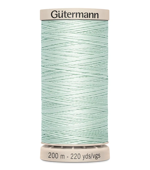 6 Pack - Gutermann Quilting Thread 220yd-Aqua Mist - 201Q-7918 - 077780007840