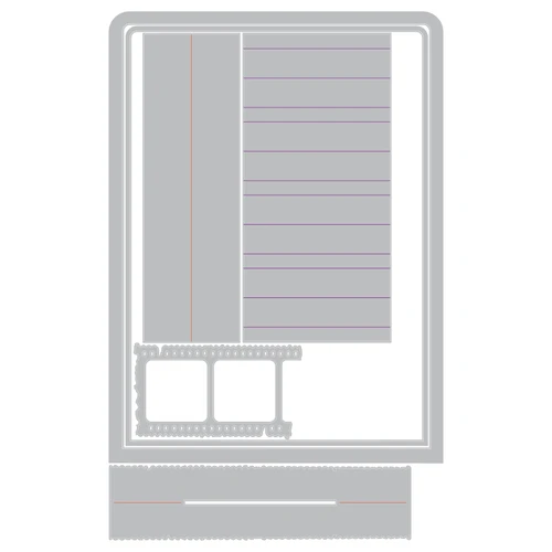 Sizzix Thinlits Die Set By 49 & Market-Build an Album - 5A003T8F-1HQ33 - 630454295037