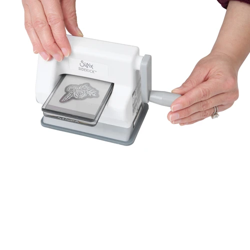 Sizzix Sidekick Starter Kit-White & Gray - 5A003S5G-1HP12