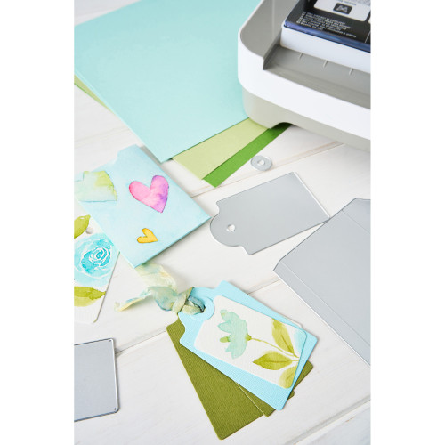 Sizzix Thinlits 4PK Die Set-Ephemera Pocket & Tags - 5A003S5P-1HP1K