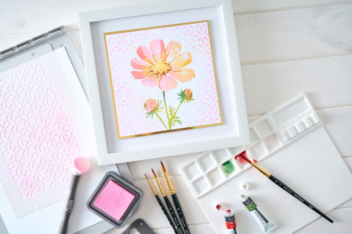 Sizzix A6 Layered Stencils By Willow Wolfe 4/Pkg-Cosmos - 5A003DJ6-1H9R8 Sizzix A6 Layered Stencils By Willow Wolfe 4/Pkg-Cosmos - 5A003DJ6-1H9R8
