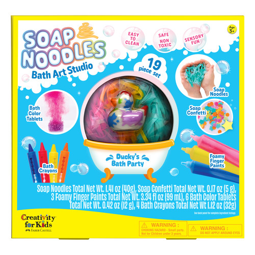 Creativity For Kids Bath Art-Soap Noodles - 5A003J8R-1HDH7 - 092633325407