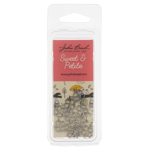 John Bead Sweet & Petite Charms 10/Pkg-Clover - 5A003LZ6-1HH45 - 665772323094