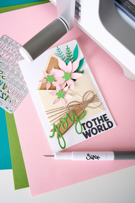 Sizzix Thinlits Die Set By Vicki Boutin 15PK-Vicki Holiday Script - 5A003T20-1HPG2