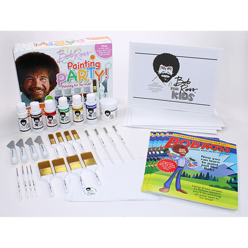 Bob Ross For Kids-Painting Party Kit - 5A003Q8B-1HKTZ