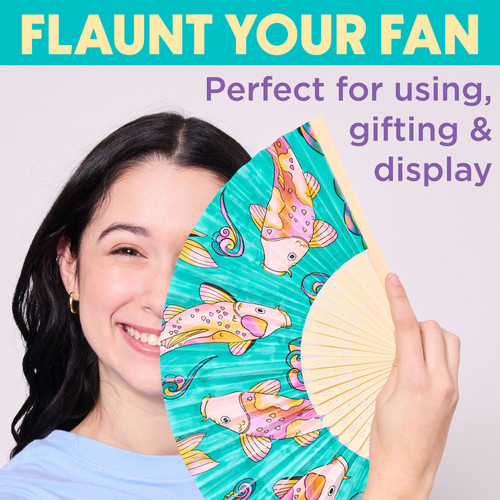 Creative Studio Paper Fan Painting Kit-Koi Fish - 5A003H0J-1HC6J Creative Studio Paper Fan Painting Kit-Koi Fish - 5A003H0J-1HC6J