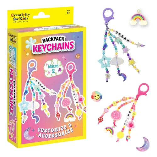 Creativity For Kids Mini Kit -Backpack Keychains - 5A003J8G-1HDGX