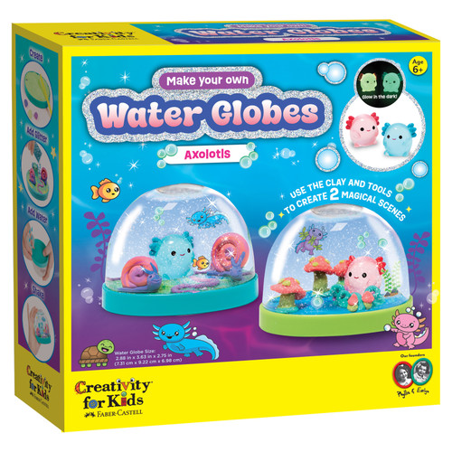 Creativity For Kids Make Your Own Waterglobes-Axolotls - 5A003J8D-1HDGY