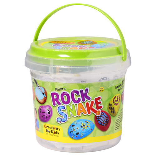 Creativity For Kids Rock Snake Bucket-Rock Snake - 5A003J8Q-1HDH0 - 092633325513