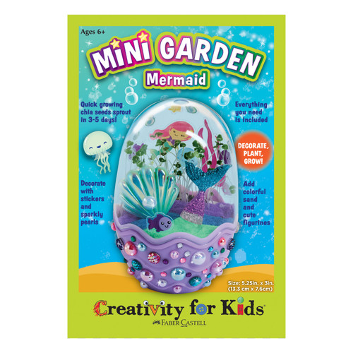 Creativity For Kids Mini Garden Kit-Mermaid - 5A003H17-1HC5R - 092633314043