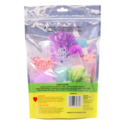 Creativity For Kids Sensory Packs-Axolotl - 5A0031PG-1H39C
