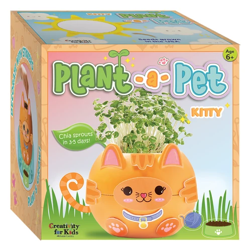 Creativity for Kids Plant-a-Pet Kit-Kitty Princess - 5A0029Z0-1GDF8 - 092633320617
