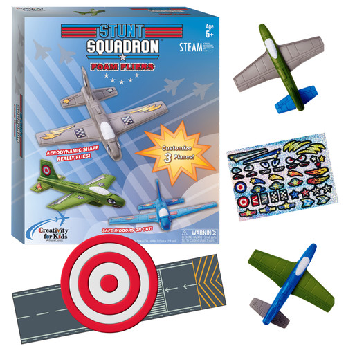 Creativity for Kids Stunt Squadron Kit-Foam Fliers - 5A0029YY-1GDFB