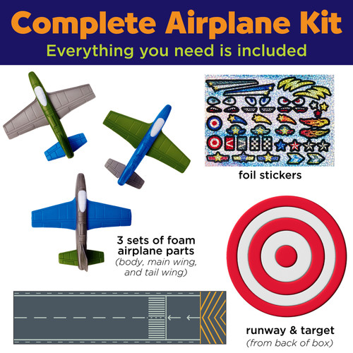 Creativity for Kids Stunt Squadron Kit-Foam Fliers - 5A0029YY-1GDFB Creativity for Kids Stunt Squadron Kit-Foam Fliers - 5A0029YY-1GDFB