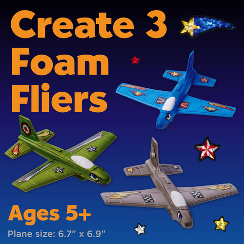 Creativity for Kids Stunt Squadron Kit-Foam Fliers - 5A0029YY-1GDFB Creativity for Kids Stunt Squadron Kit-Foam Fliers - 5A0029YY-1GDFB