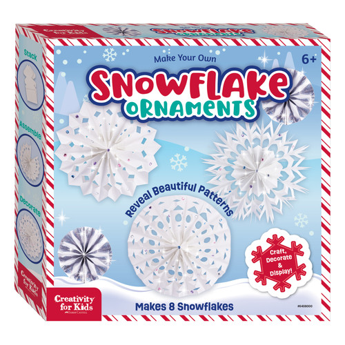 Creativity For Kids Make Your Own-Snowflake Ornaments - 5A002G5H-1GHM0